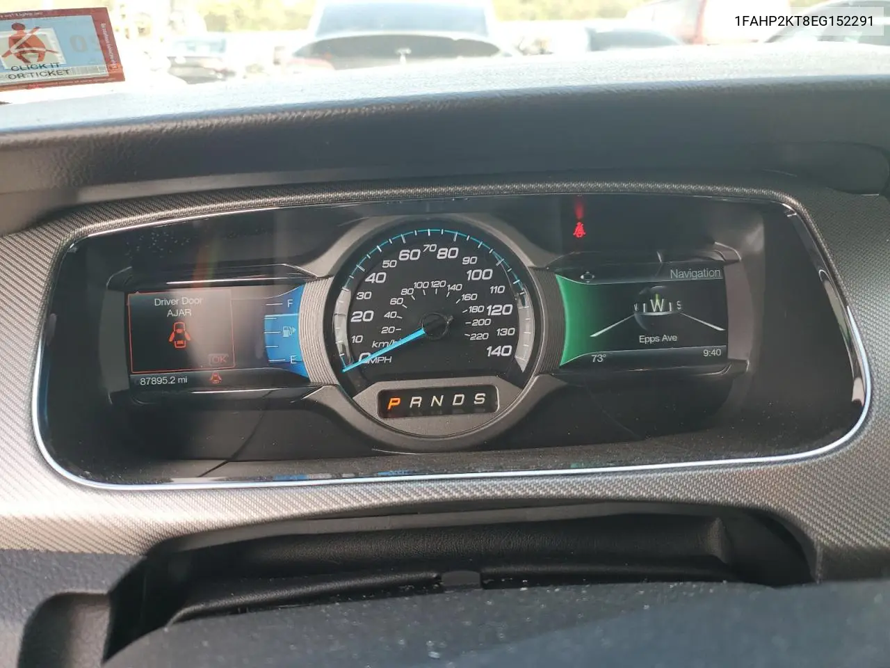 1FAHP2KT8EG152291 2014 Ford Taurus Sho