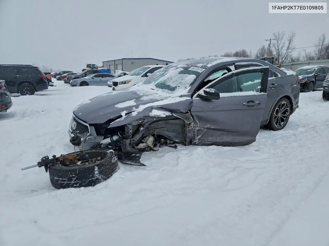 1FAHP2KT7EG109805 2014 Ford Taurus Sho