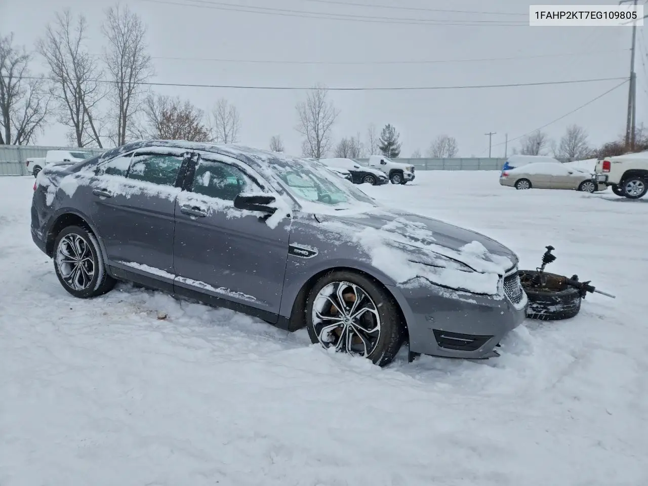 1FAHP2KT7EG109805 2014 Ford Taurus Sho