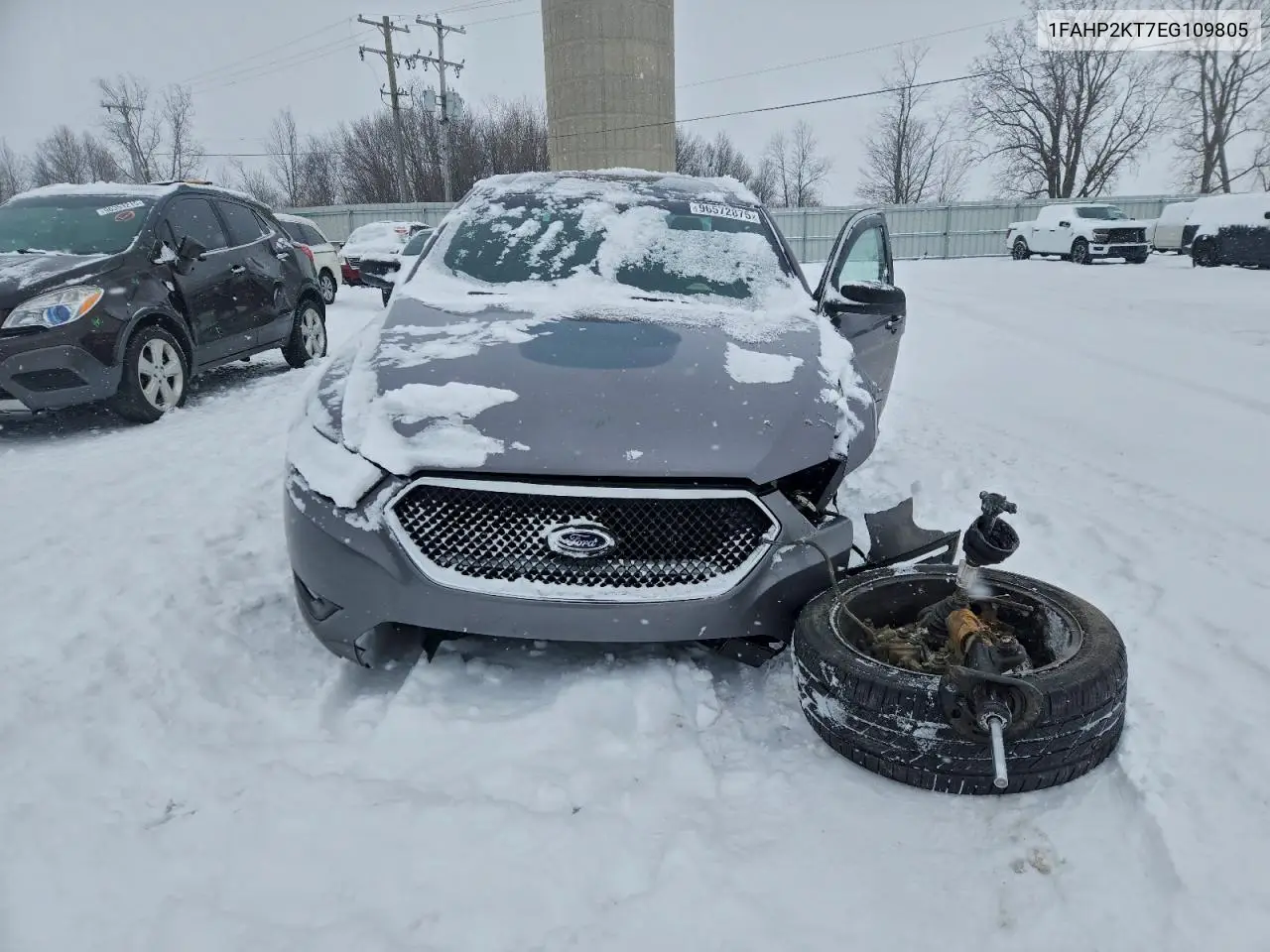 1FAHP2KT7EG109805 2014 Ford Taurus Sho
