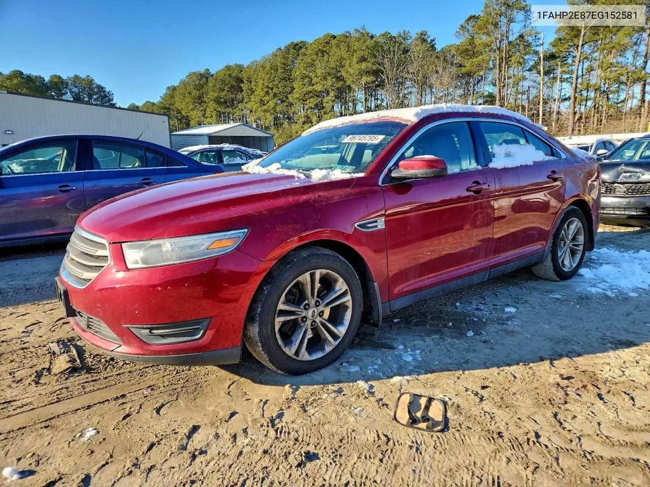1FAHP2E87EG152581 2014 Ford Taurus Sel