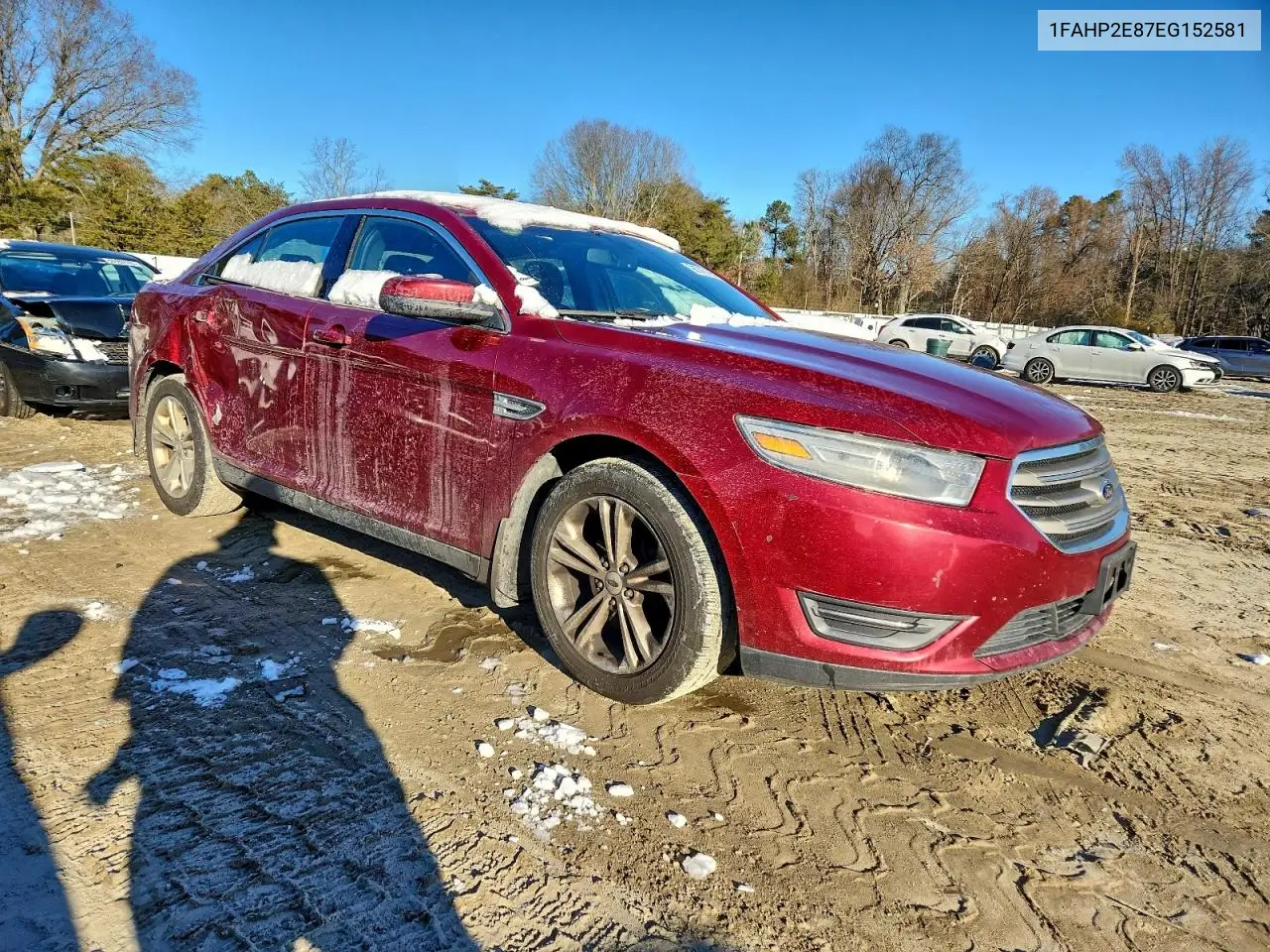 1FAHP2E87EG152581 2014 Ford Taurus Sel