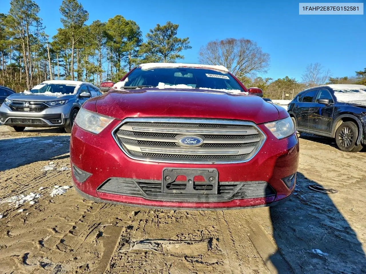 1FAHP2E87EG152581 2014 Ford Taurus Sel