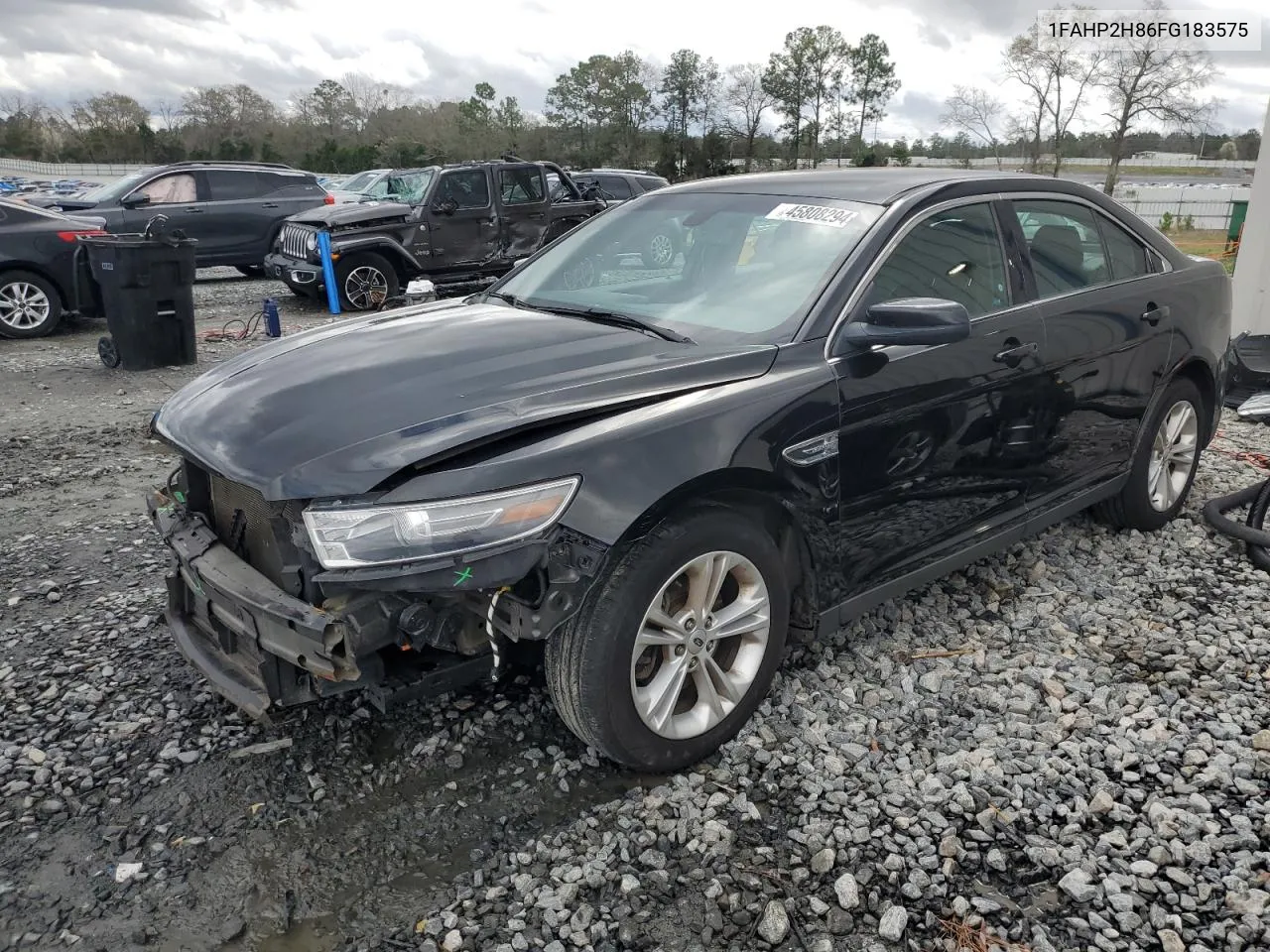 2015 Ford Taurus Sel VIN: 1FAHP2H86FG183575 Lot: 45808294