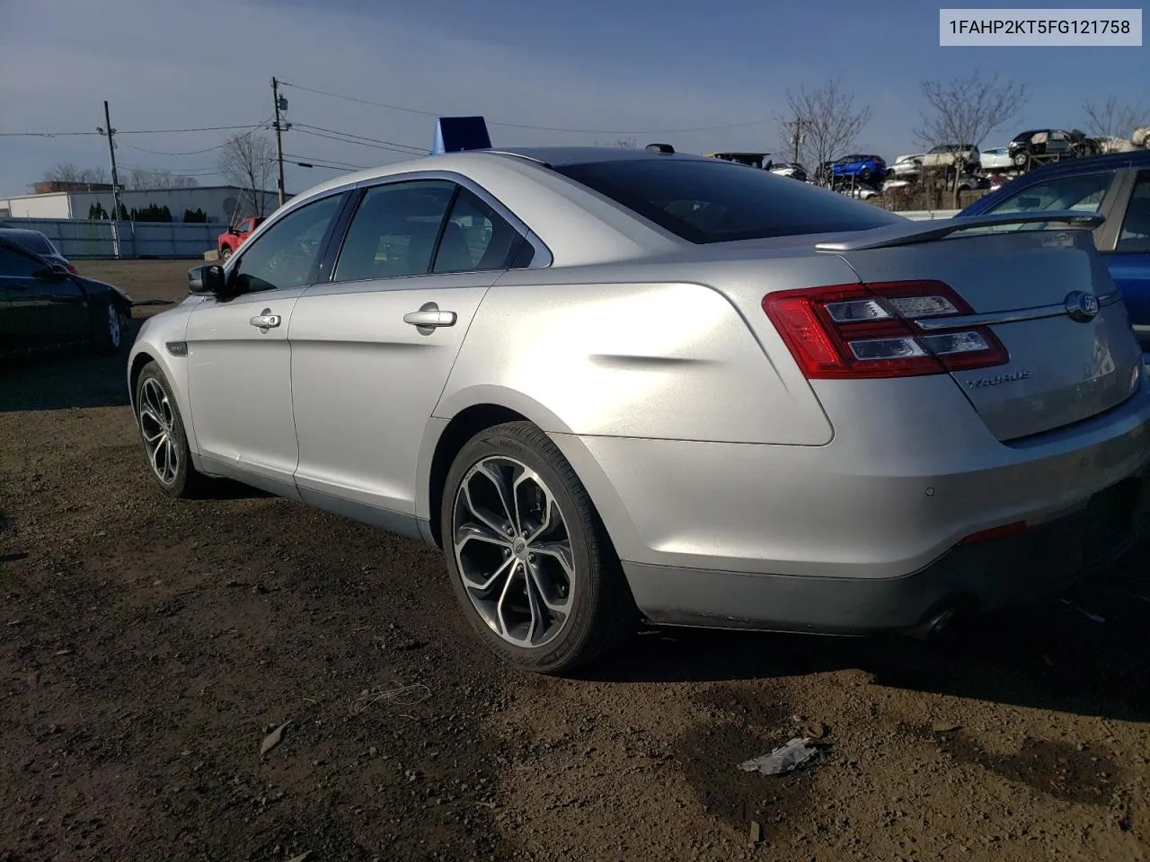 2015 Ford Taurus Sho VIN: 1FAHP2KT5FG121758 Lot: 47121284