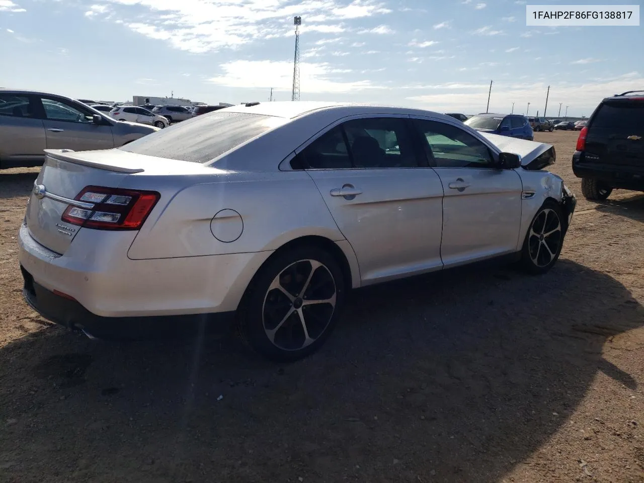 1FAHP2F86FG138817 2015 Ford Taurus Limited