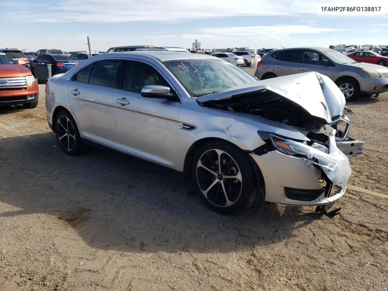 1FAHP2F86FG138817 2015 Ford Taurus Limited