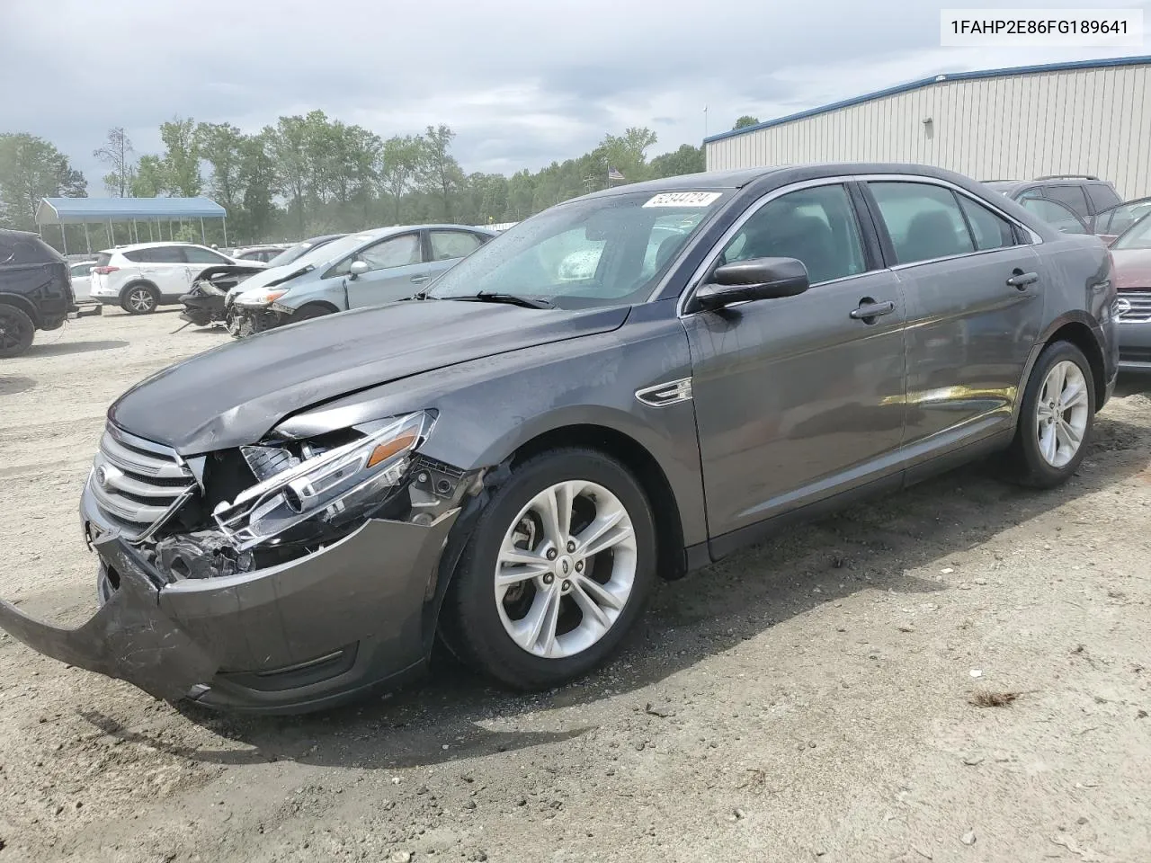 2015 Ford Taurus Sel VIN: 1FAHP2E86FG189641 Lot: 52344724