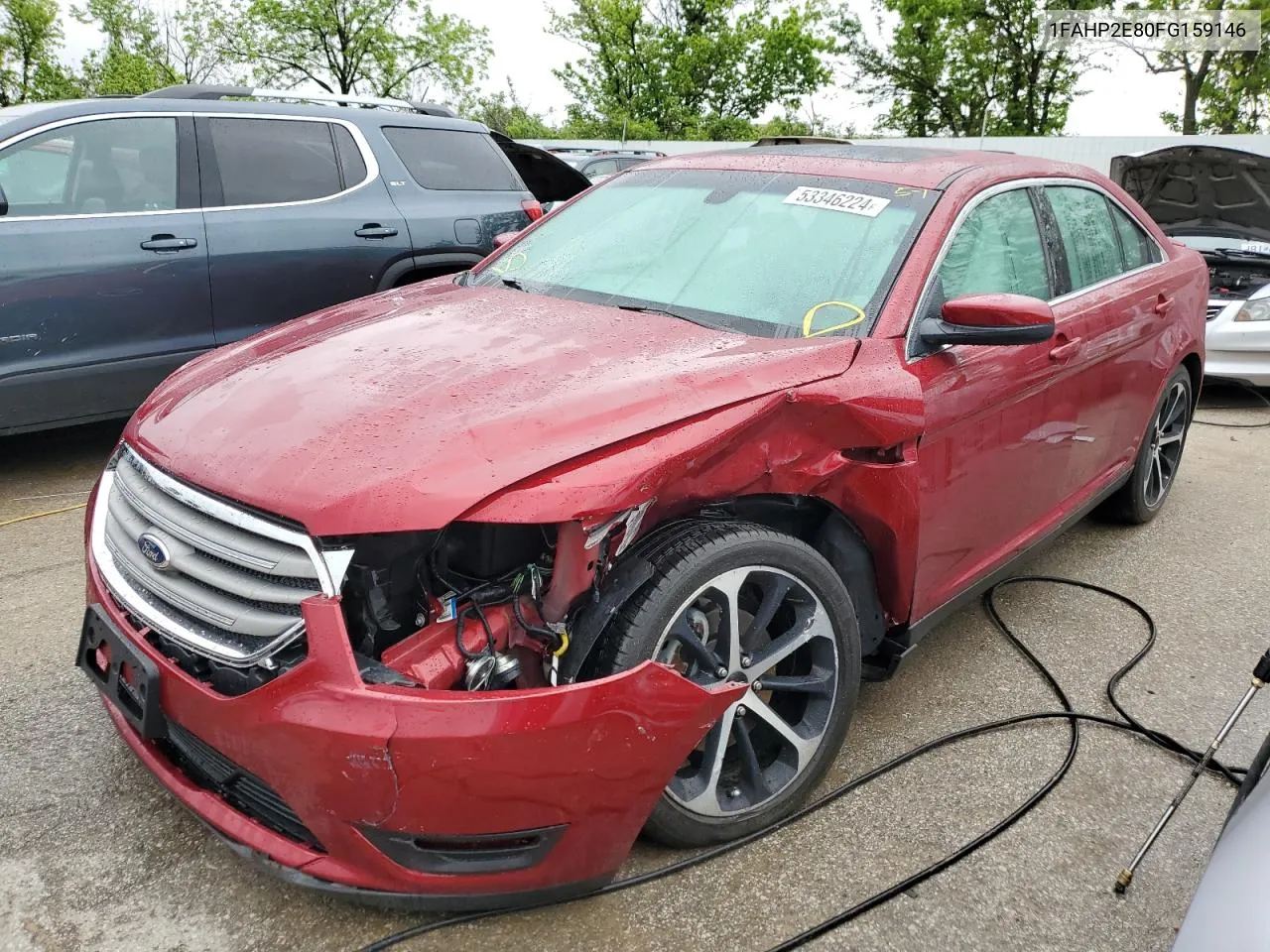 2015 Ford Taurus Sel VIN: 1FAHP2E80FG159146 Lot: 53346224