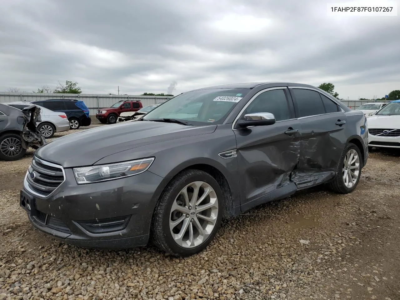 2015 Ford Taurus Limited VIN: 1FAHP2F87FG107267 Lot: 54026024