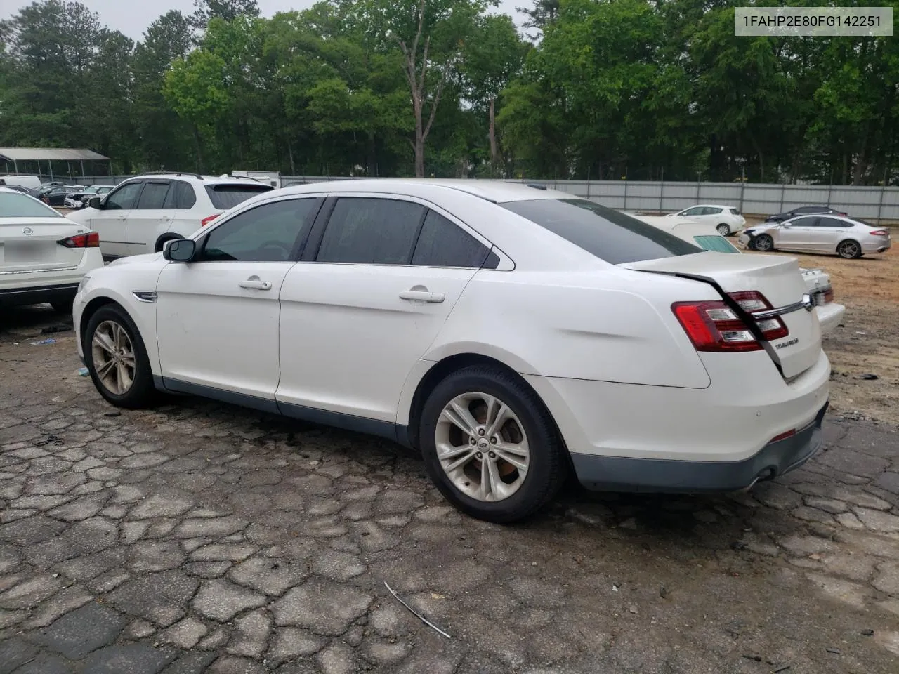 2015 Ford Taurus Sel VIN: 1FAHP2E80FG142251 Lot: 54245644