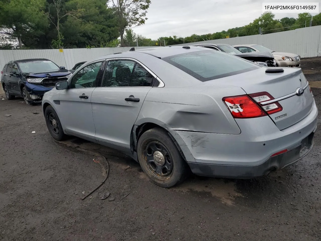 2015 Ford Taurus Police Interceptor VIN: 1FAHP2MK6FG149587 Lot: 54369964