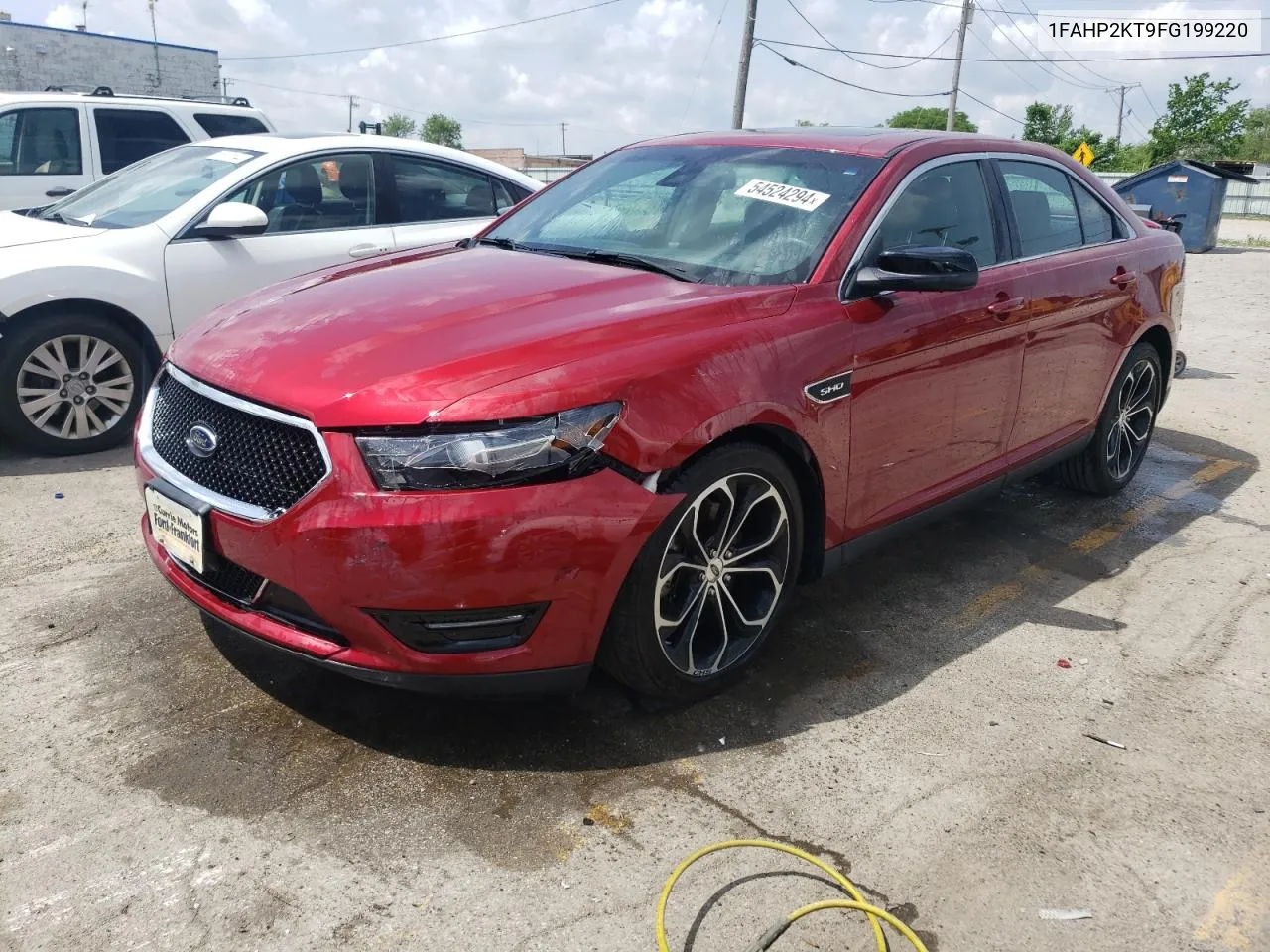 2015 Ford Taurus Sho VIN: 1FAHP2KT9FG199220 Lot: 54524294