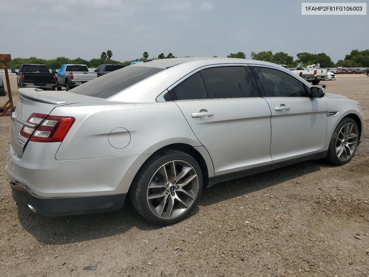 1FAHP2F81FG106003 2015 Ford Taurus Limited