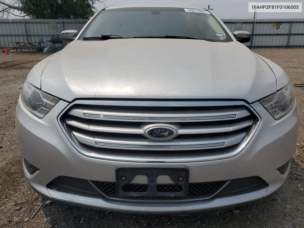 1FAHP2F81FG106003 2015 Ford Taurus Limited