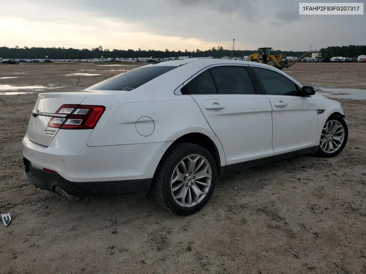 2015 Ford Taurus Limited VIN: 1FAHP2F83FG207317 Lot: 55656214