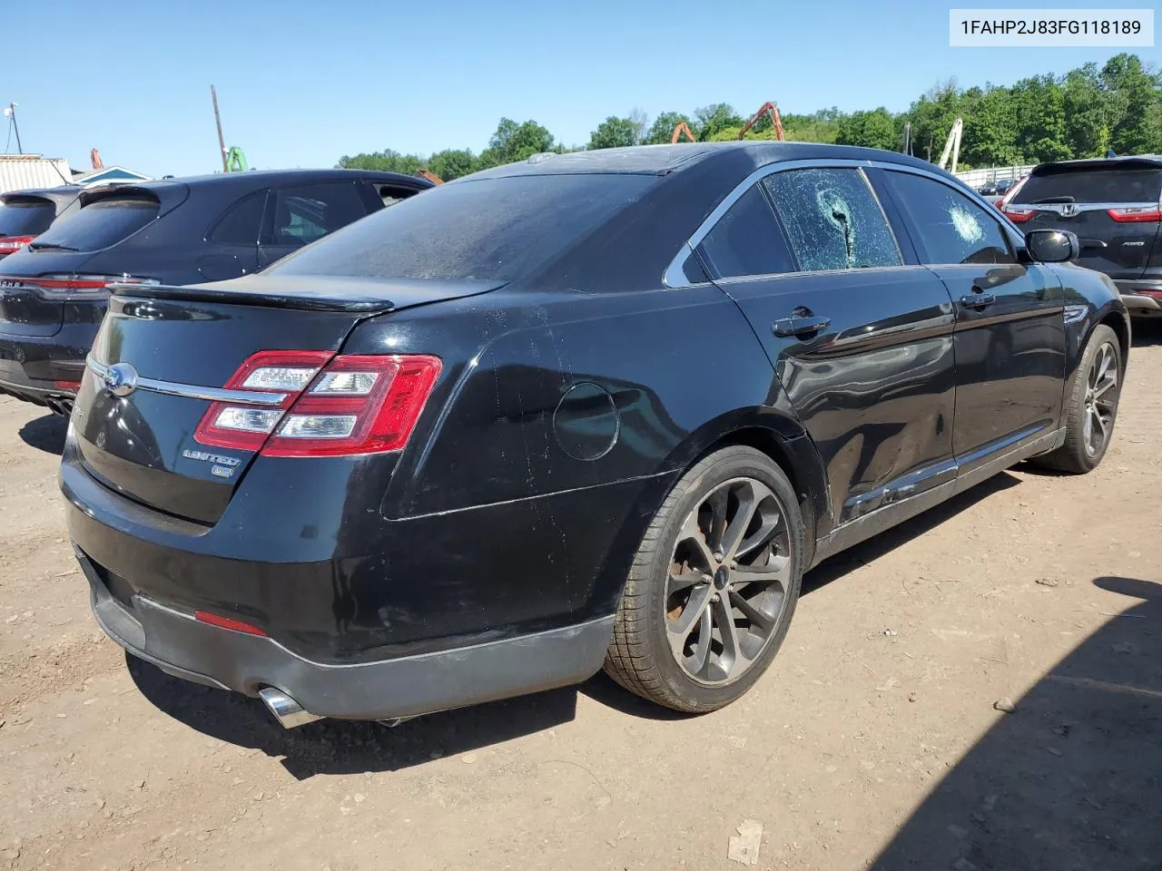 2015 Ford Taurus Limited VIN: 1FAHP2J83FG118189 Lot: 56811154