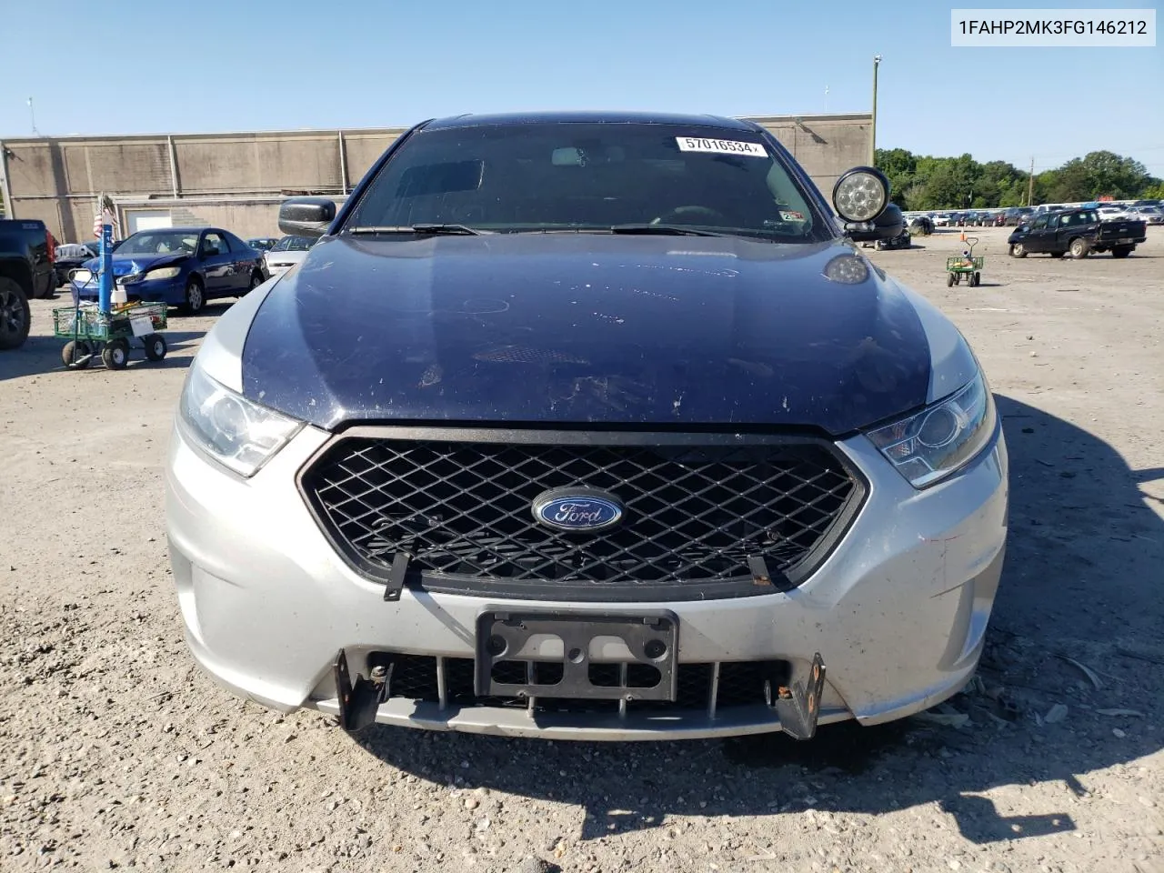 2015 Ford Taurus Police Interceptor VIN: 1FAHP2MK3FG146212 Lot: 57016534