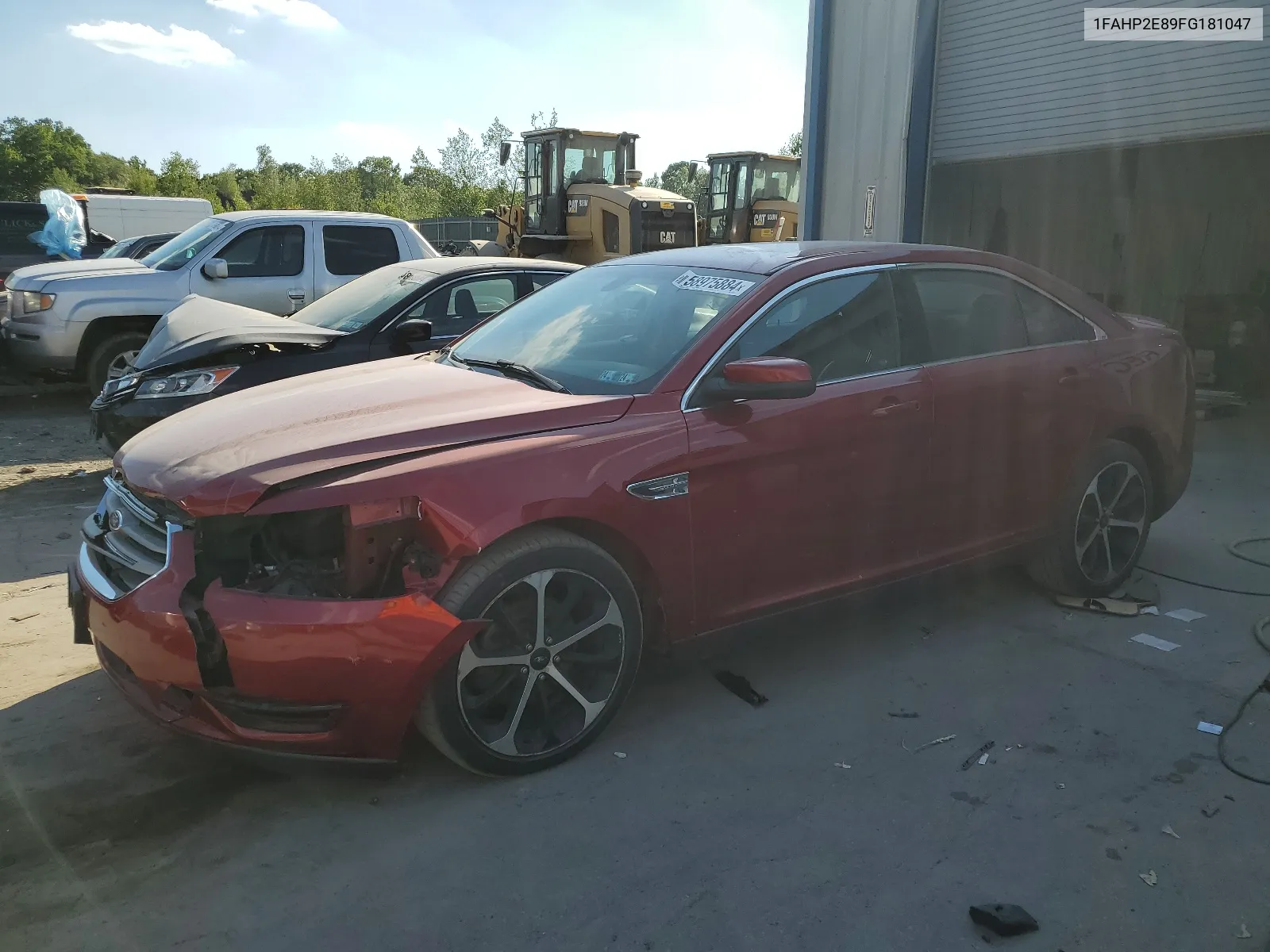 2015 Ford Taurus Sel VIN: 1FAHP2E89FG181047 Lot: 58975884