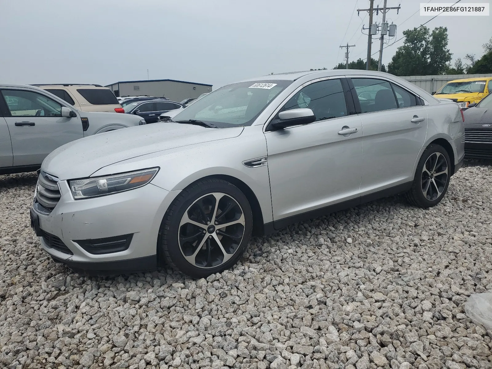 2015 Ford Taurus Sel VIN: 1FAHP2E86FG121887 Lot: 60612614