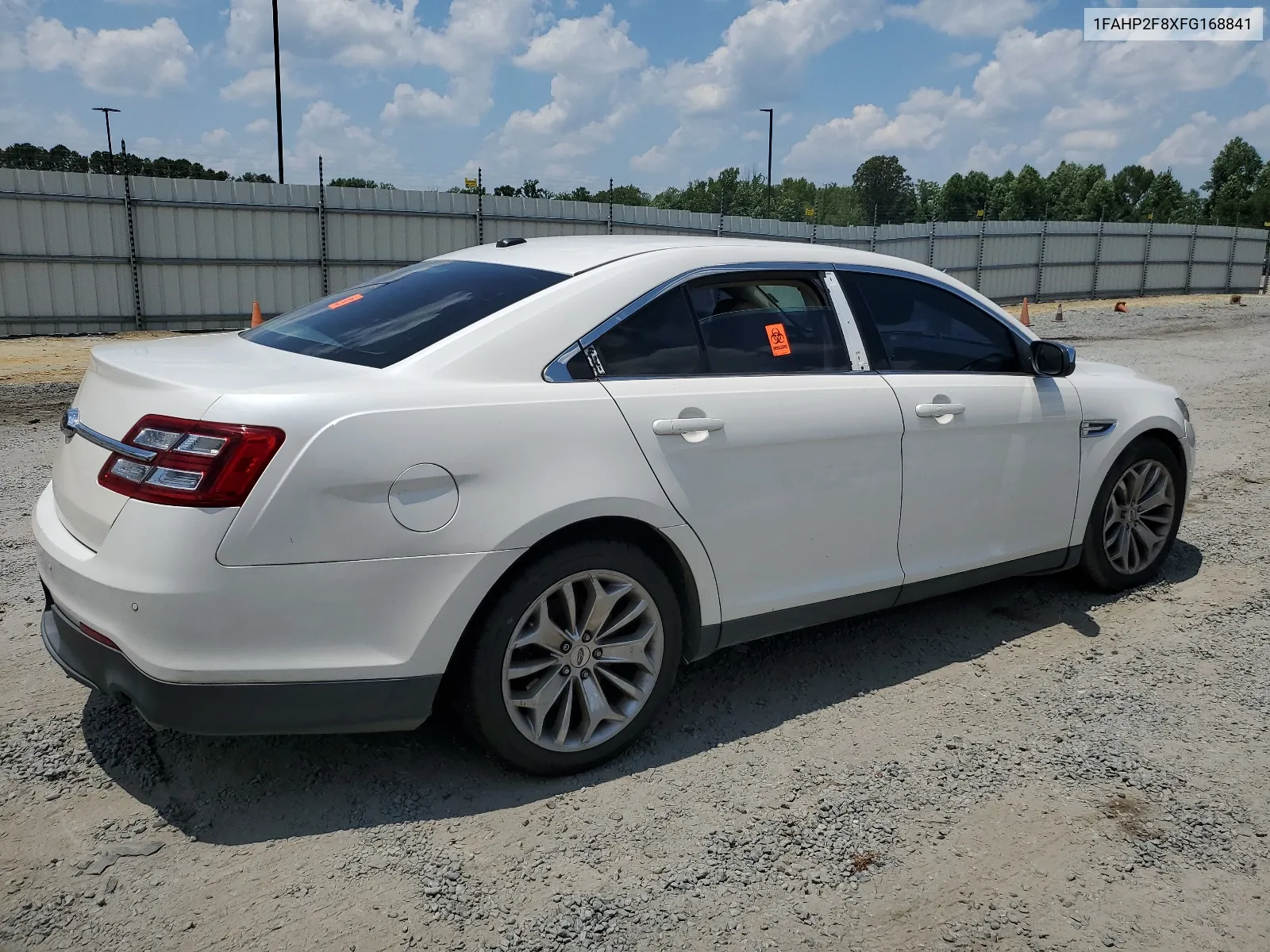 2015 Ford Taurus Limited VIN: 1FAHP2F8XFG168841 Lot: 60902614