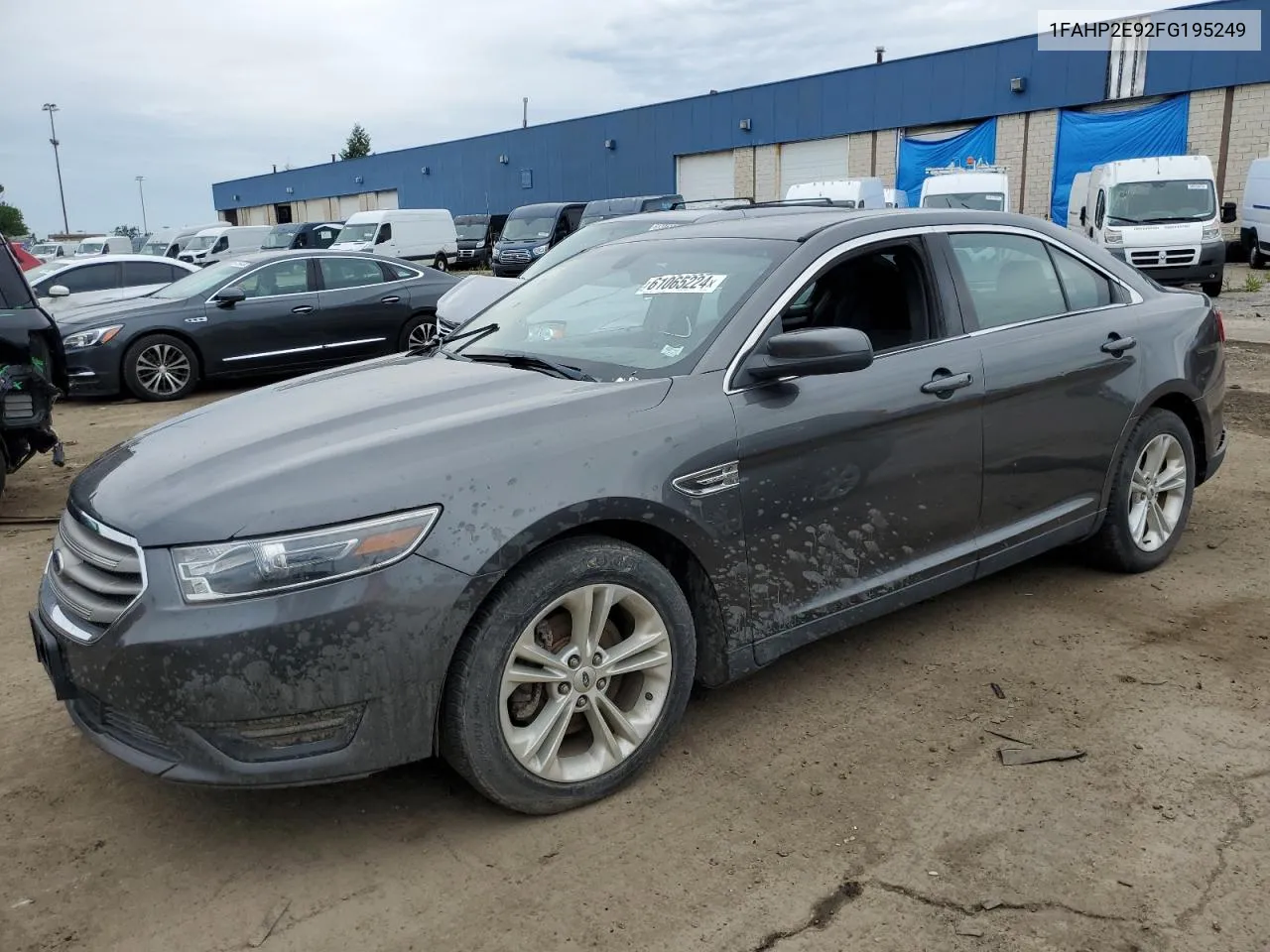 1FAHP2E92FG195249 2015 Ford Taurus Sel