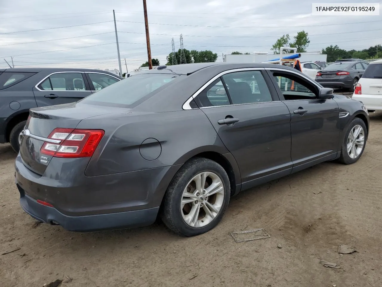 2015 Ford Taurus Sel VIN: 1FAHP2E92FG195249 Lot: 61065224