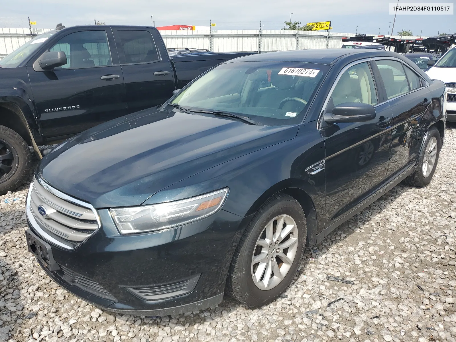 2015 Ford Taurus Se VIN: 1FAHP2D84FG110517 Lot: 61670274