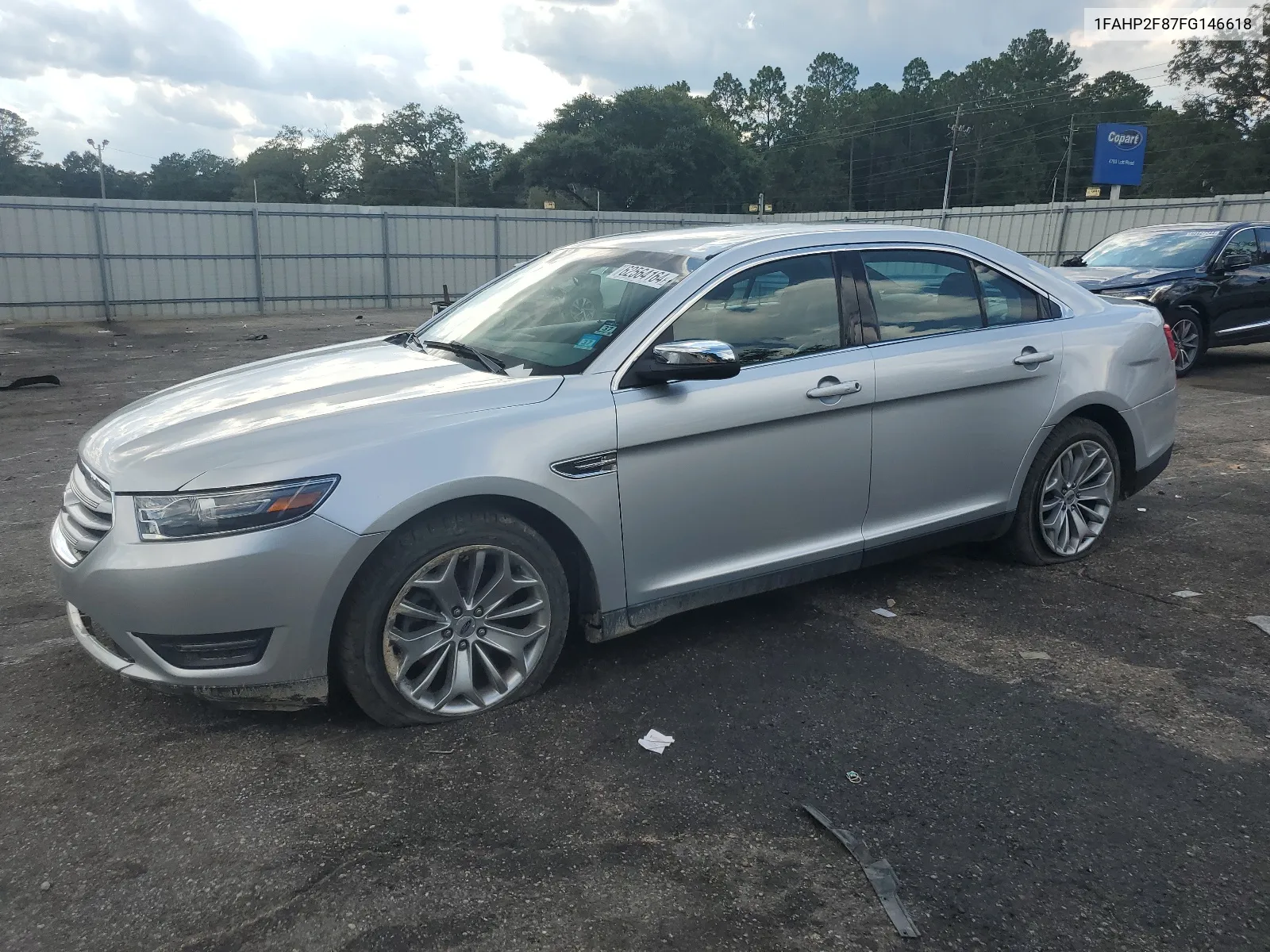 2015 Ford Taurus Limited VIN: 1FAHP2F87FG146618 Lot: 62564164