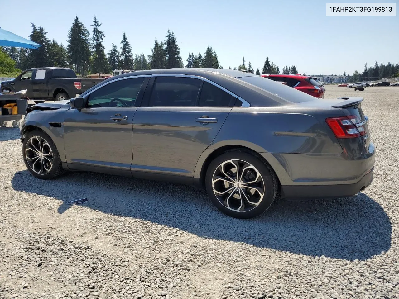 2015 Ford Taurus Sho VIN: 1FAHP2KT3FG199813 Lot: 63392514