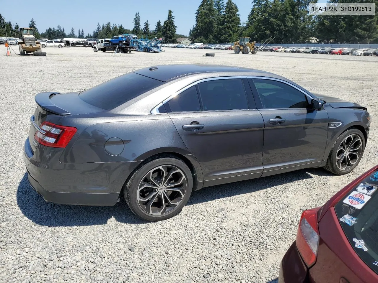 2015 Ford Taurus Sho VIN: 1FAHP2KT3FG199813 Lot: 63392514