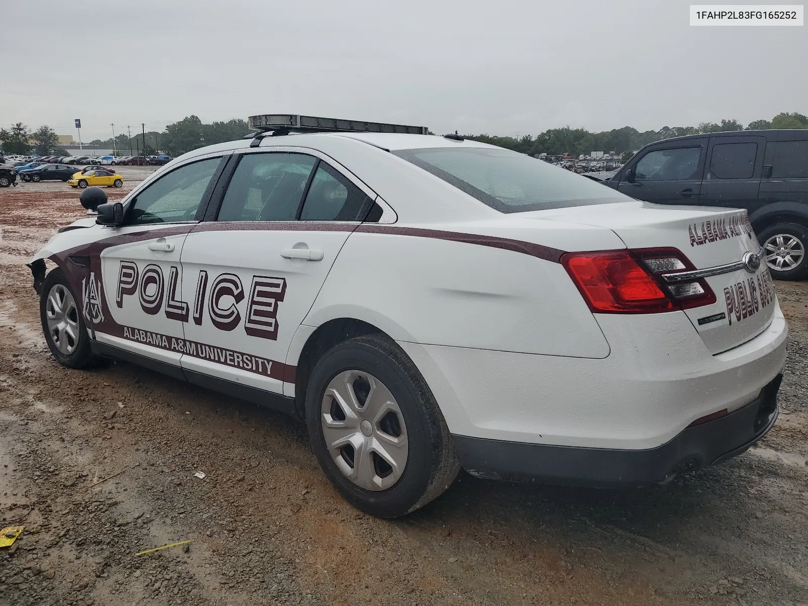 2015 Ford Taurus Police Interceptor VIN: 1FAHP2L83FG165252 Lot: 64587974