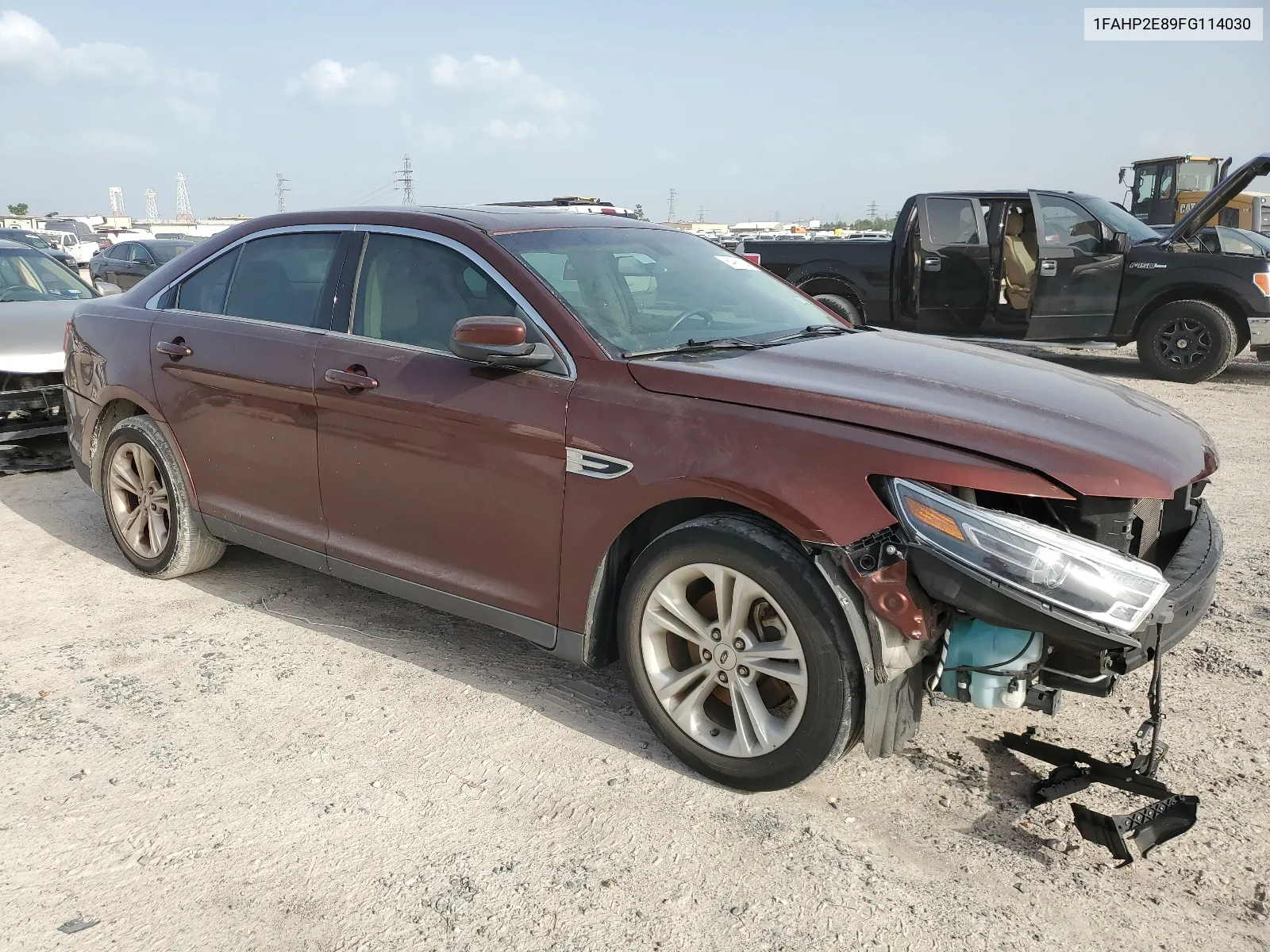 2015 Ford Taurus Sel VIN: 1FAHP2E89FG114030 Lot: 64983814