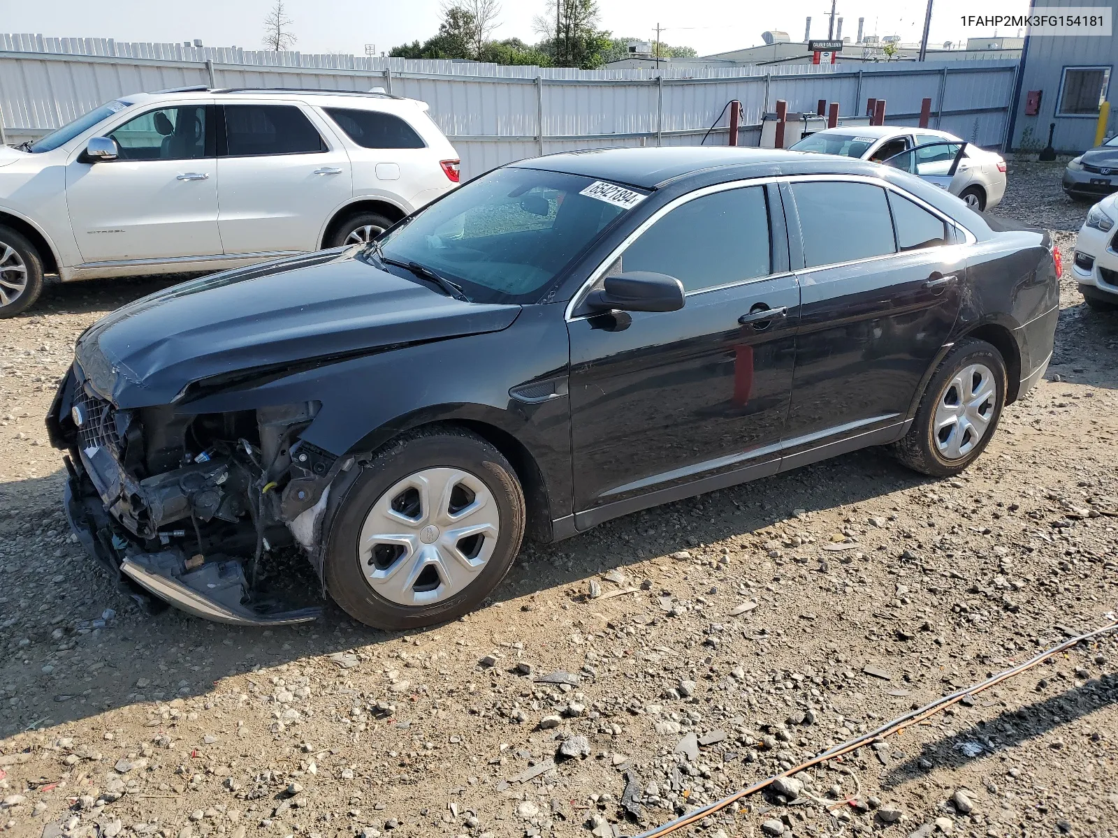 2015 Ford Taurus Police Interceptor VIN: 1FAHP2MK3FG154181 Lot: 65421894