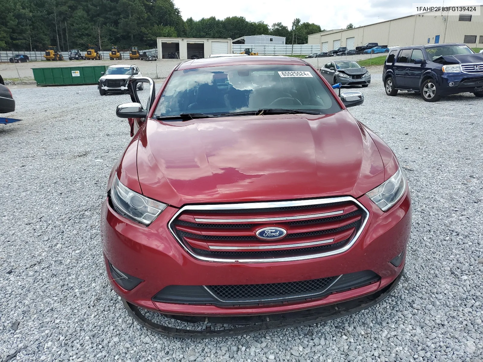 2015 Ford Taurus Limited VIN: 1FAHP2F83FG139424 Lot: 65525524