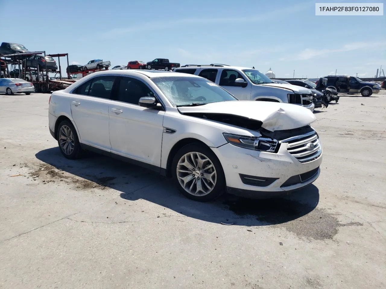 2015 Ford Taurus Limited VIN: 1FAHP2F83FG127080 Lot: 65767894