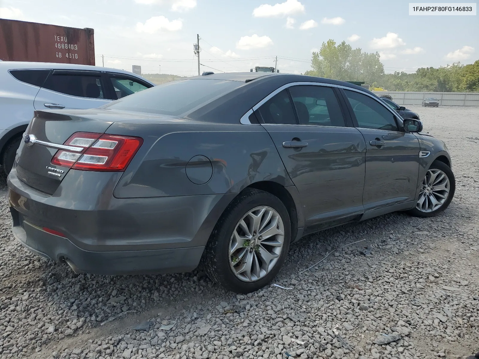 2015 Ford Taurus Limited VIN: 1FAHP2F80FG146833 Lot: 66870024