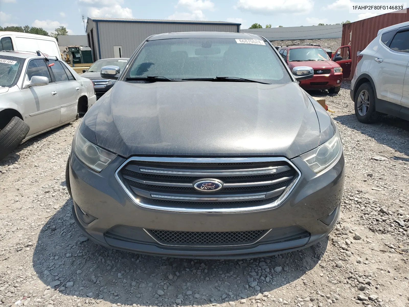 2015 Ford Taurus Limited VIN: 1FAHP2F80FG146833 Lot: 66870024