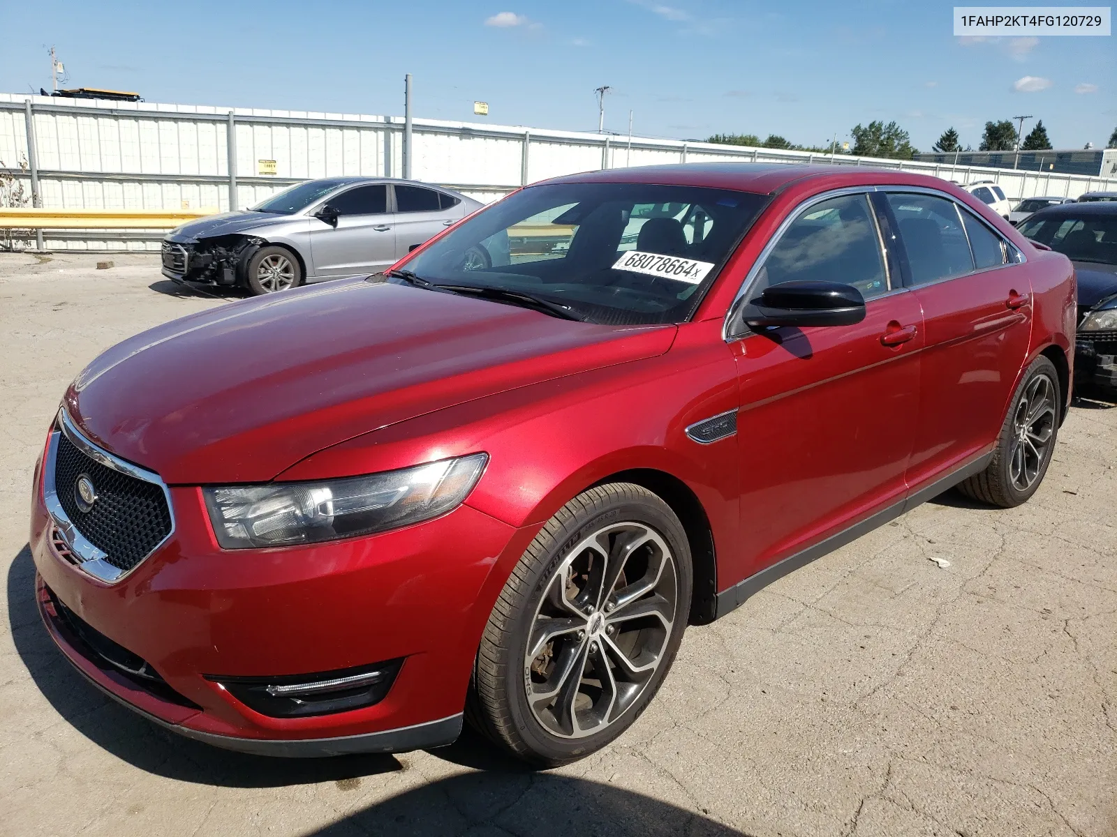 2015 Ford Taurus Sho VIN: 1FAHP2KT4FG120729 Lot: 68078664