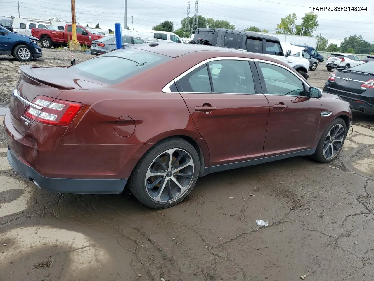 2015 Ford Taurus Limited VIN: 1FAHP2J83FG148244 Lot: 68219414