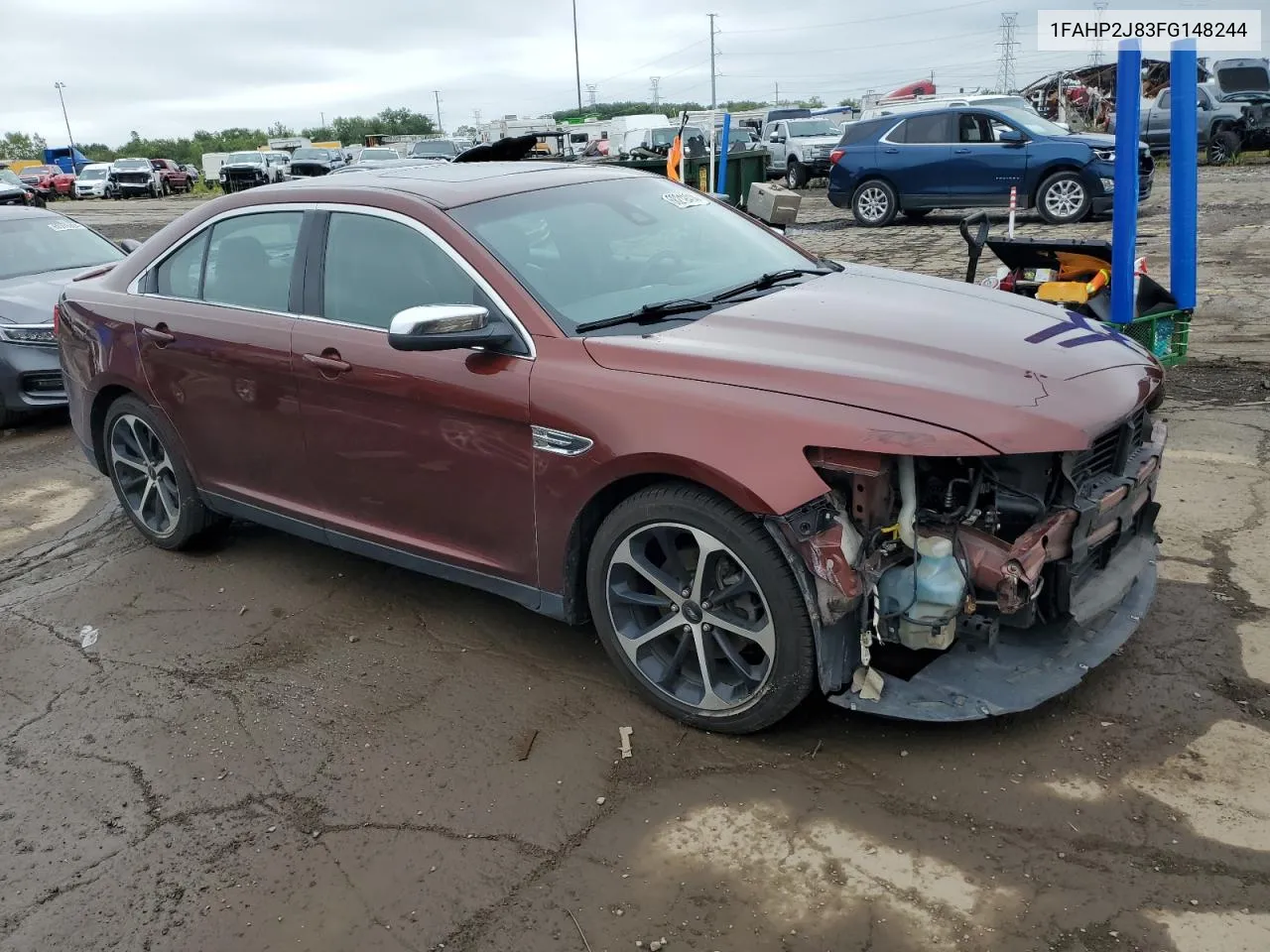 2015 Ford Taurus Limited VIN: 1FAHP2J83FG148244 Lot: 68219414