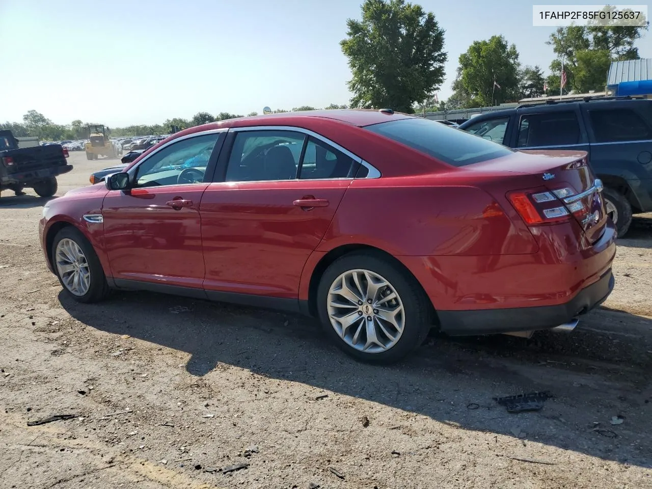 2015 Ford Taurus Limited VIN: 1FAHP2F85FG125637 Lot: 69044174