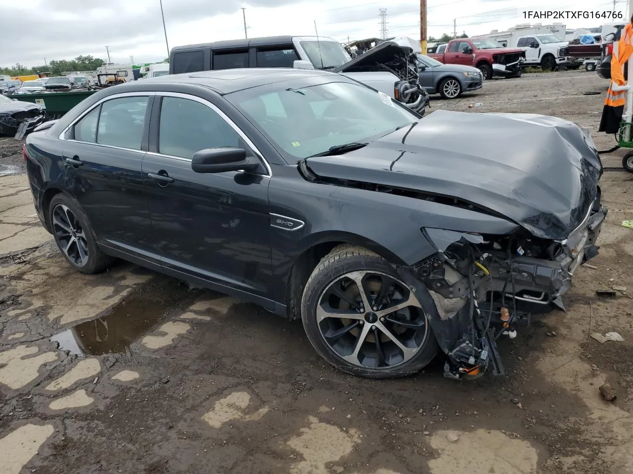 1FAHP2KTXFG164766 2015 Ford Taurus Sho