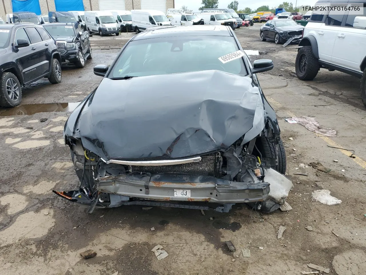 1FAHP2KTXFG164766 2015 Ford Taurus Sho