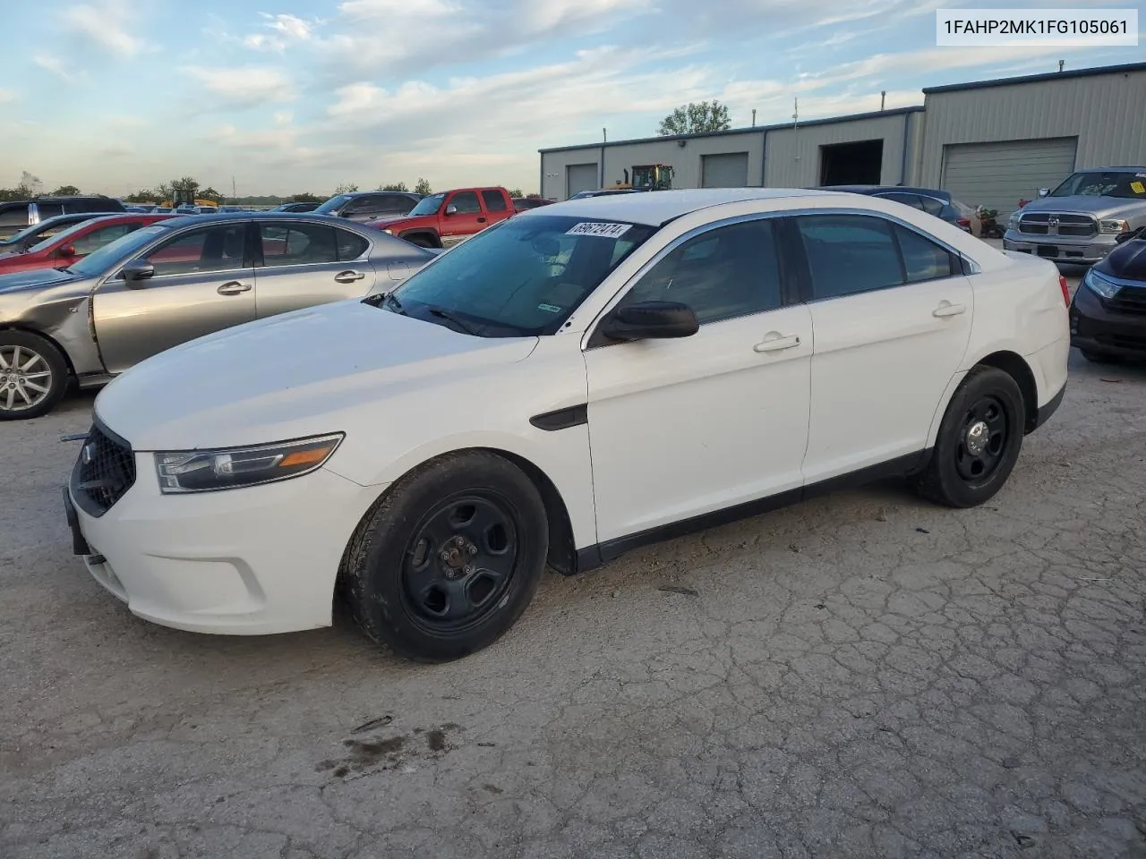 2015 Ford Taurus Police Interceptor VIN: 1FAHP2MK1FG105061 Lot: 69672474