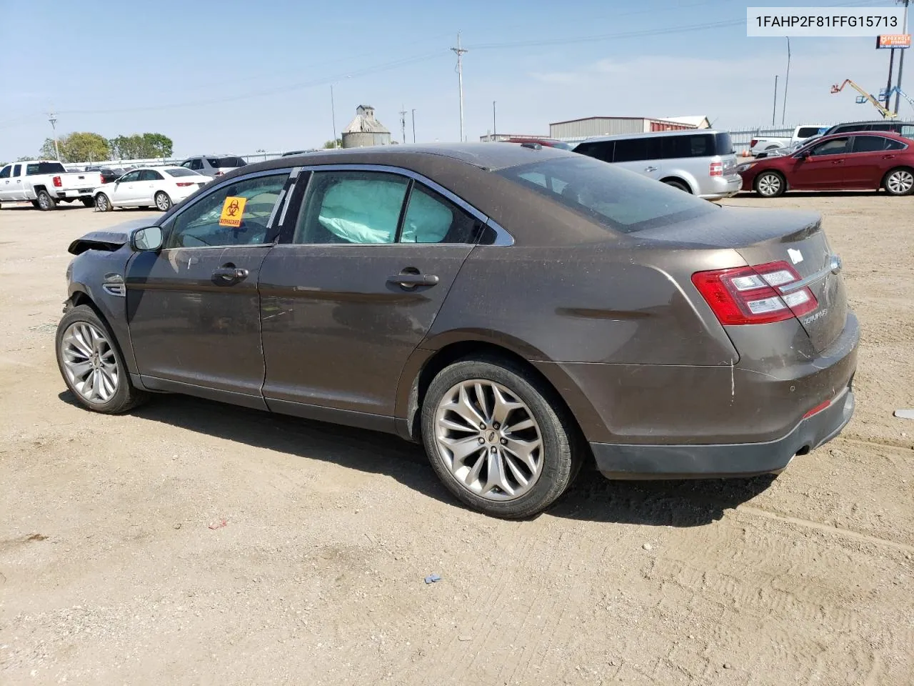 2015 Ford Taurus Lim VIN: 1FAHP2F81FFG15713 Lot: 70865964