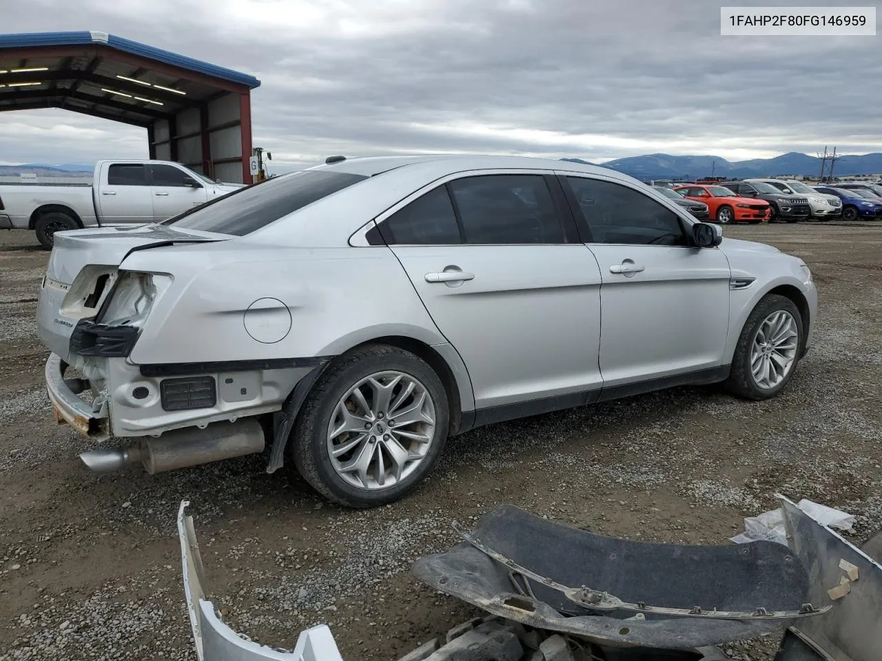 2015 Ford Taurus Limited VIN: 1FAHP2F80FG146959 Lot: 71492044