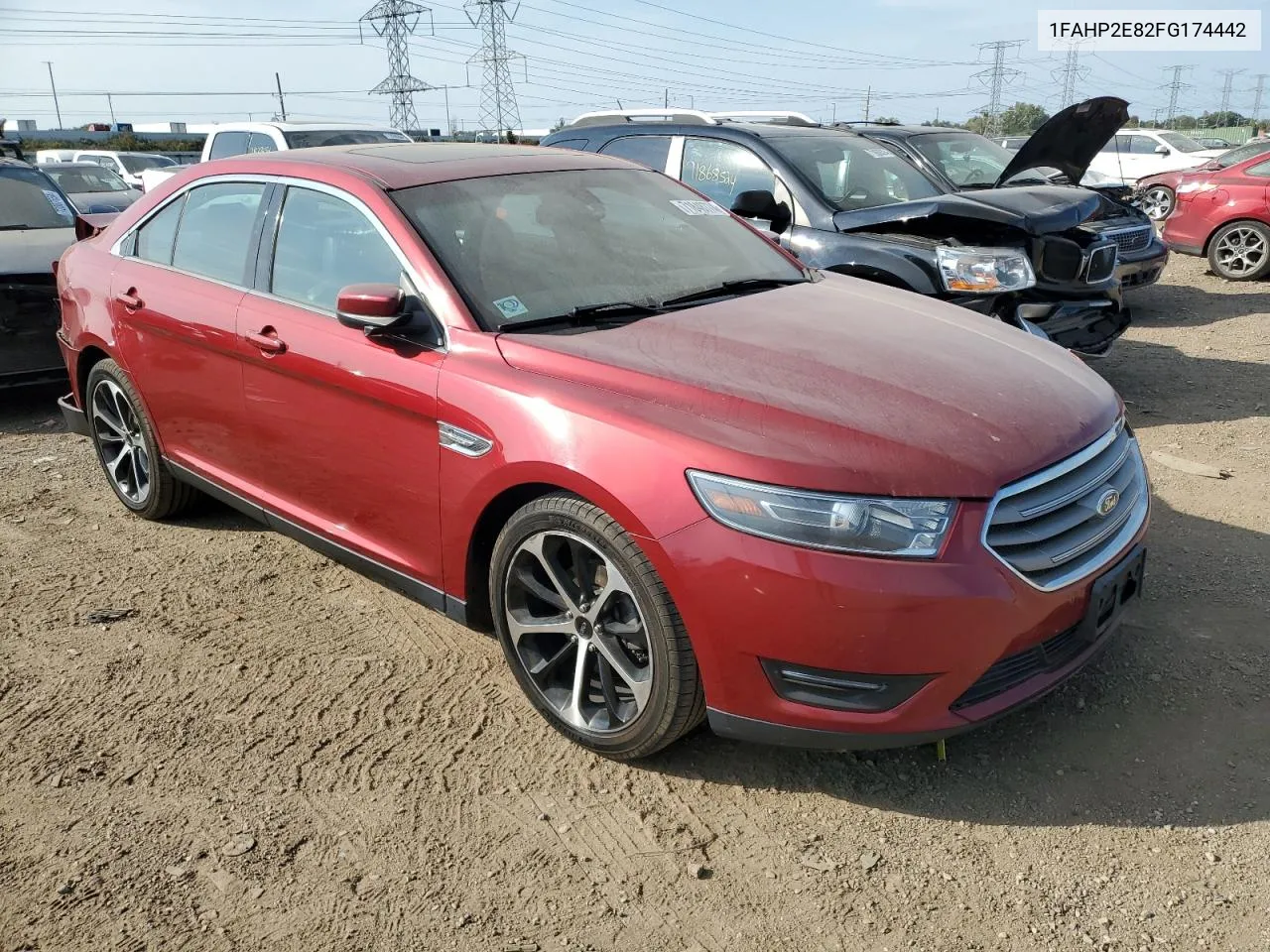 2015 Ford Taurus Sel VIN: 1FAHP2E82FG174442 Lot: 71848774