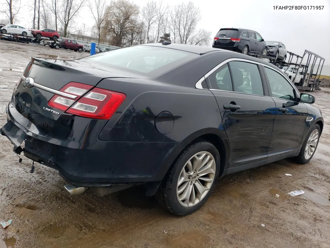 2015 Ford Taurus Limited VIN: 1FAHP2F80FG171957 Lot: 72496704