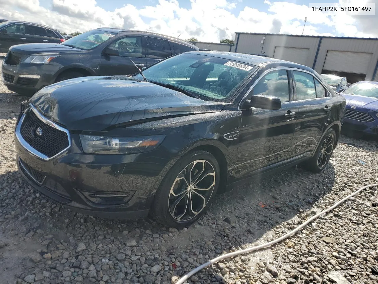 2015 Ford Taurus Sho VIN: 1FAHP2KT5FG161497 Lot: 72892034